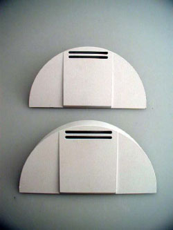 R2-D2 Center Foot Half Moons Front