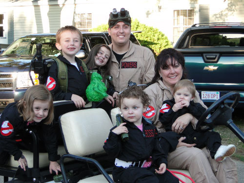 GHOSTBUSTERS HALLOWEEN LAKE SHORE PARK