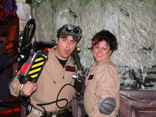 GHOSTBUSTERS NATHAN CATHY HALLOWEEN PARTY