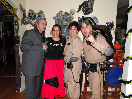 GHOSTBUSTERS NATHAN CATHY HALLOWEEN PARTY