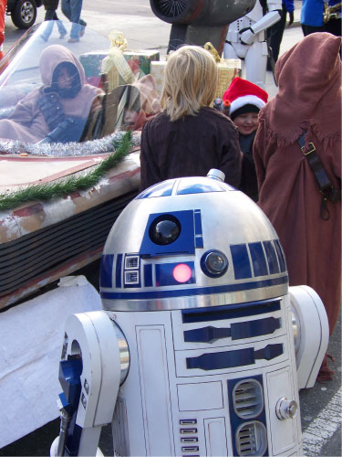 R2-D2 Brockton Holiday Parade