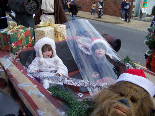 R2-D2 Brockton Holiday Parade