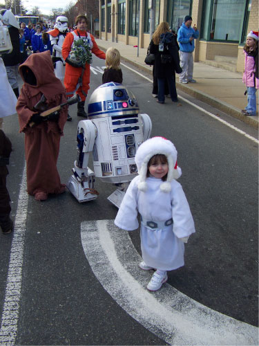 R2-D2 Brockton Holiday Parade