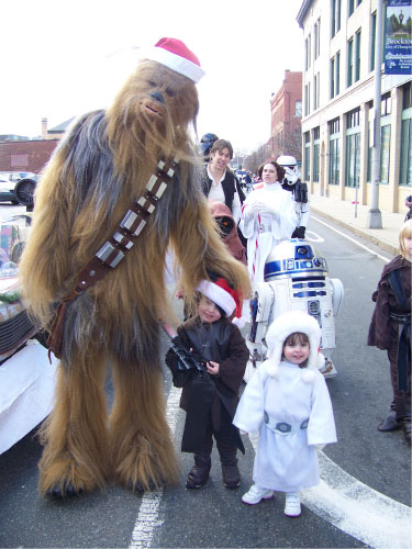 R2-D2 Brockton Holiday Parade