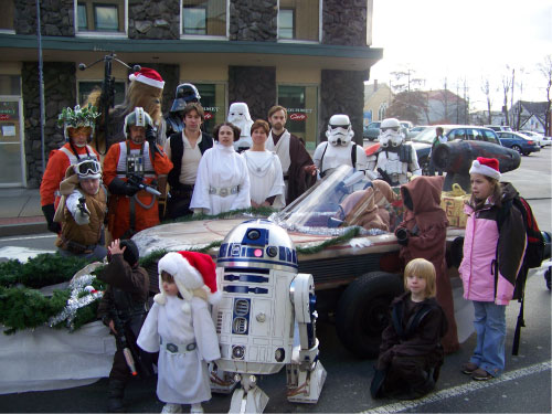 R2-D2 Brockton Holiday Parade