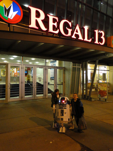 R2-D2 Clone Wars Screening Boston 2010