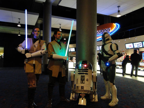R2-D2 Clone Wars Screening Boston 2010
