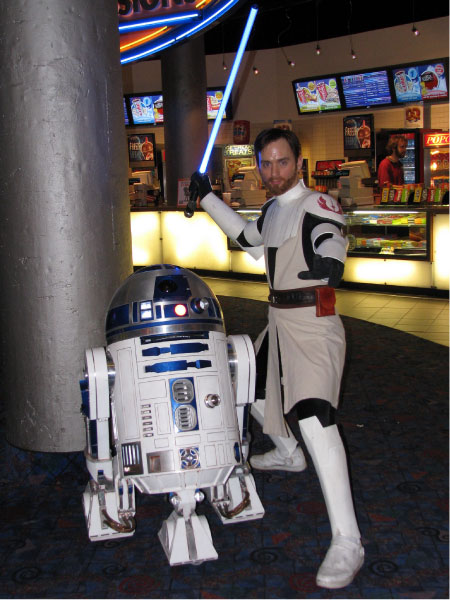 R2-D2 Clone Wars Screening Boston 2010