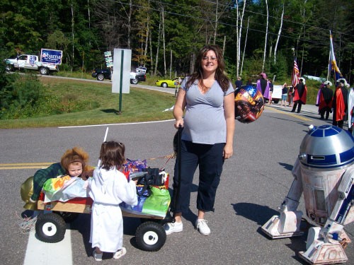 R2-D2 at Gilford Old Home Day Parade