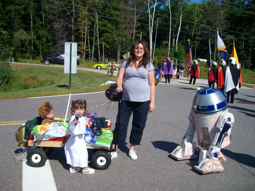 R2-D2 at Gilford Old Home Day Parade