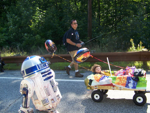 R2-D2 at Gilford Old Home Day Parade