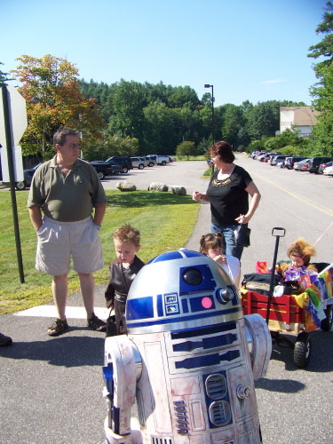 R2-D2 at Gilford Old Home Day Parade