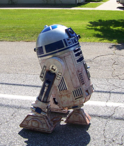 R2-D2 at Gilford Old Home Day Parade