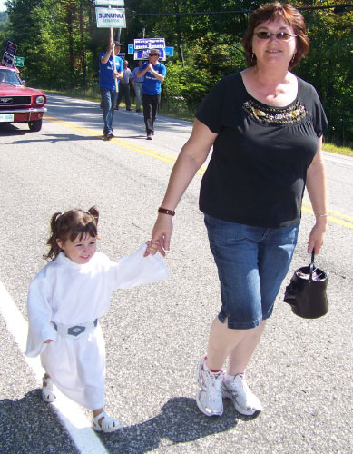 R2-D2 at Gilford Old Home Day Parade