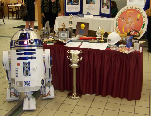 R2-D2 at Job Fair