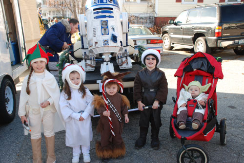 R2-D2 Laconia Holiday Parade 2009