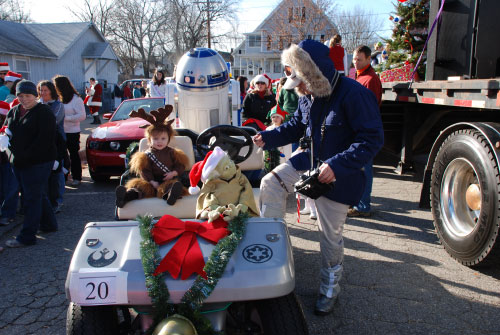 R2-D2 Laconia Holiday Parade 2009