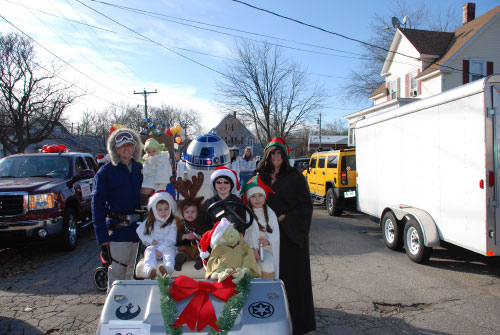 R2-D2 Laconia Holiday Parade 2009