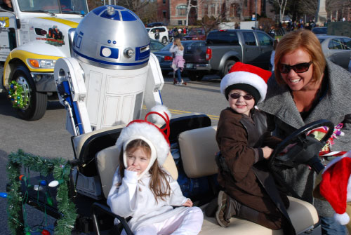 R2-D2 Laconia Holiday Parade 2009