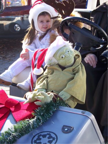 R2-D2 Laconia Holiday Parade 2009