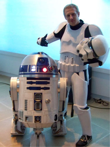 R2-D2 Music Video Shoot 2010