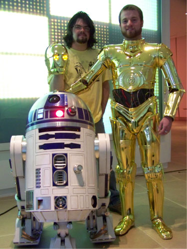 R2-D2 Music Video Shoot 2010