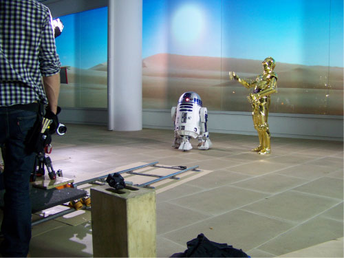 R2-D2 Music Video Shoot 2010