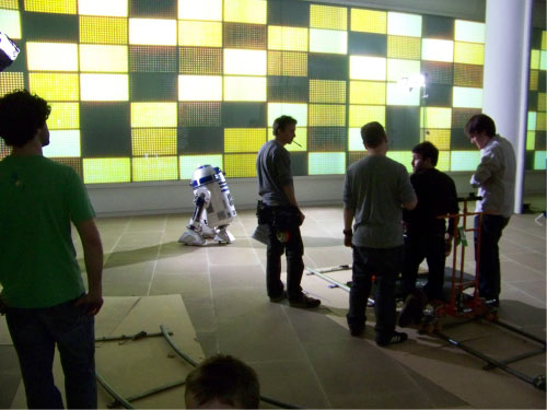 R2-D2 Music Video Shoot 2010