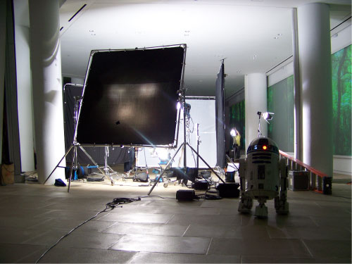 R2-D2 Music Video Shoot 2010