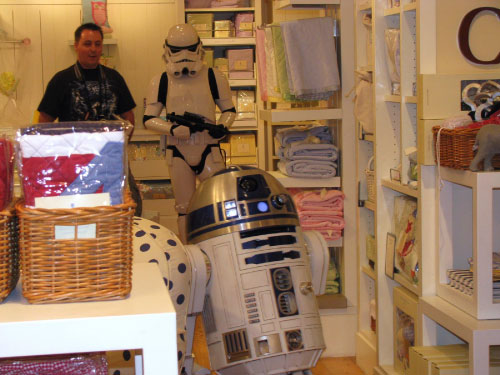R2-D2 at Pottery Barn Kids