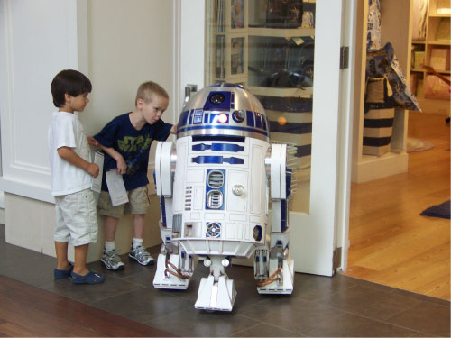 R2-D2 at Pottery Barn Kids