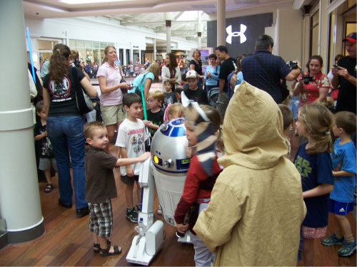 R2-D2 at Pottery Barn Kids