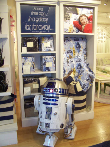 R2-D2 at Pottery Barn Kids