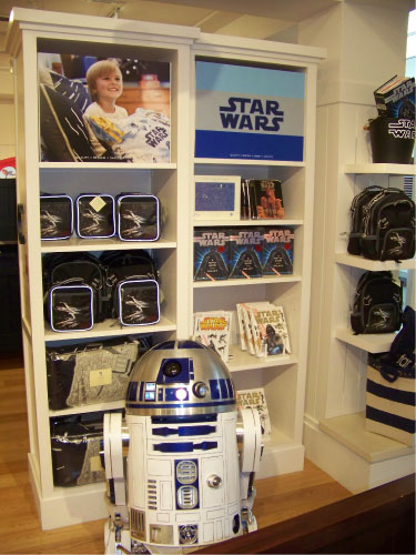 R2-D2 at Pottery Barn Kids