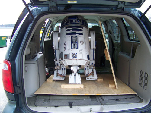 R2-D2 Transporting to Events
