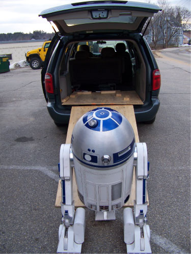 R2-D2 Transporting to Events 2010