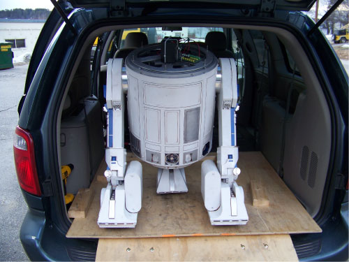 R2-D2 Transporting to Events 2010