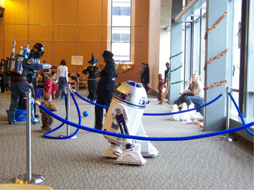 R2-D2 UMASS Halloween Party