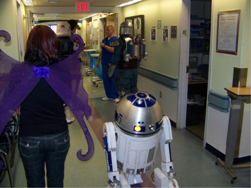 R2-D2 UMASS Halloween Party