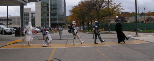 R2-D2 UMASS Children's Diabetes Center Halloween Party