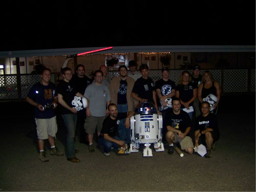 R2-D2 Weird Al Concert