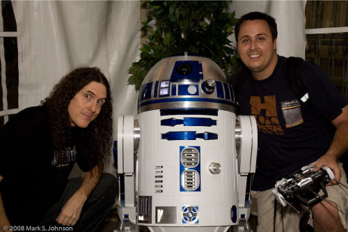 R2-D2 Weird Al Concert