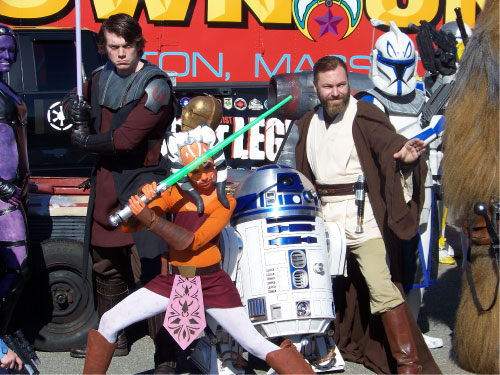 R2-D2 Woburn Halloween Parade