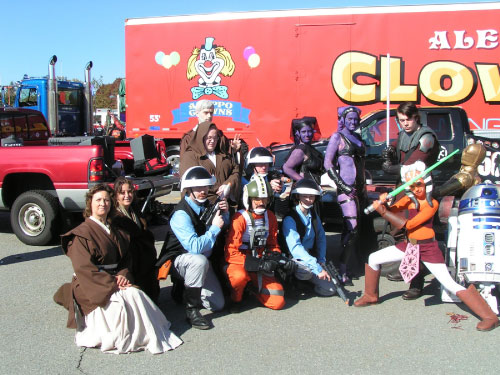 R2-D2 Woburn Halloween Parade