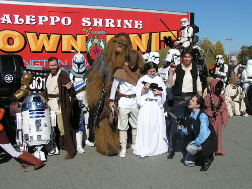 R2-D2 Woburn Halloween Parade