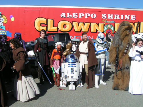 R2-D2 Woburn Halloween Parade