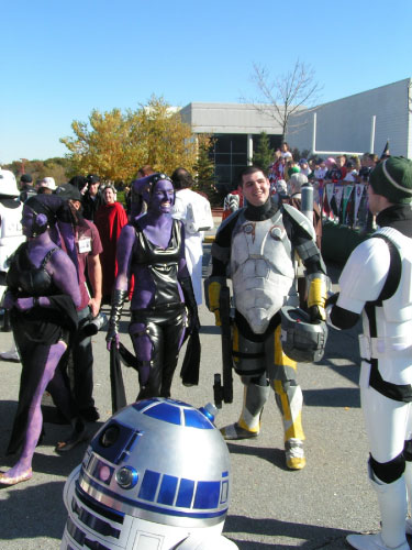 R2-D2 Woburn Halloween Parade