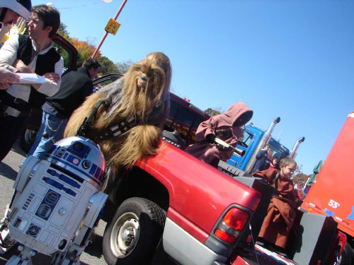 R2-D2 Woburn Halloween Parade