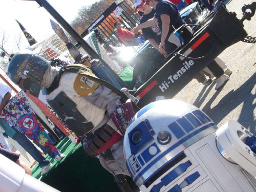 R2-D2 Woburn Halloween Parade