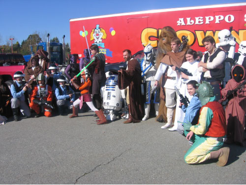 R2-D2 Woburn Halloween Parade